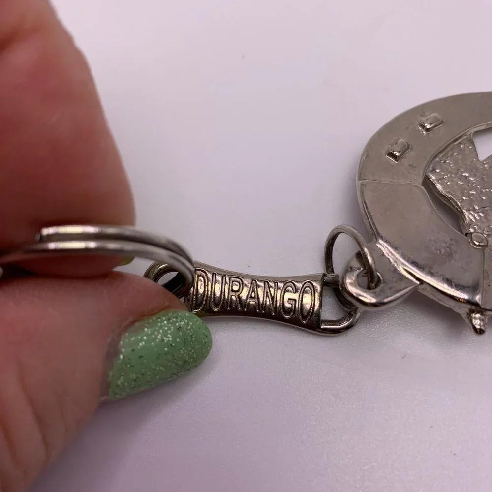 🐱 5 for $10.  DURANGO METAL KEYCHAIN - Picture 4 of 5